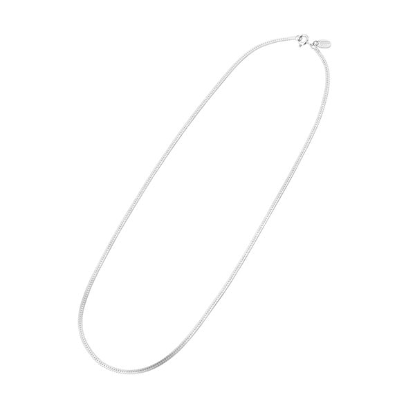 スネーク フラット シルバー925製チェーン 幅2.0mm｜全てのシルバー