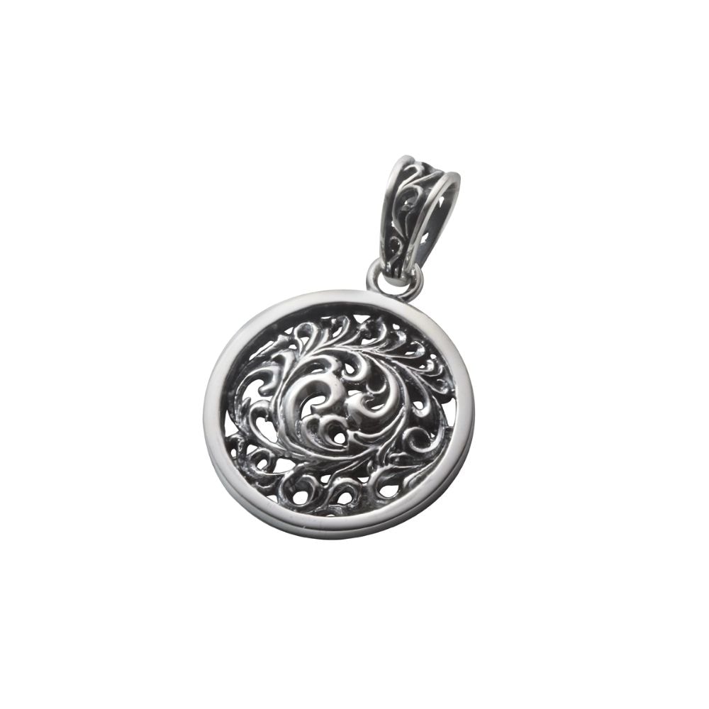 オンラインストア限定】アラベスク ラウンド シルバー925ペンダント
