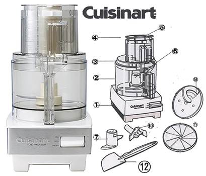 クイジナートフードプロセッサーDLC10PRO容量:1.9L スライス1mmが