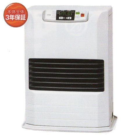 送料無料】トヨトミFF式ストーブ新型FF-3624(W)温風タイプ 別置き