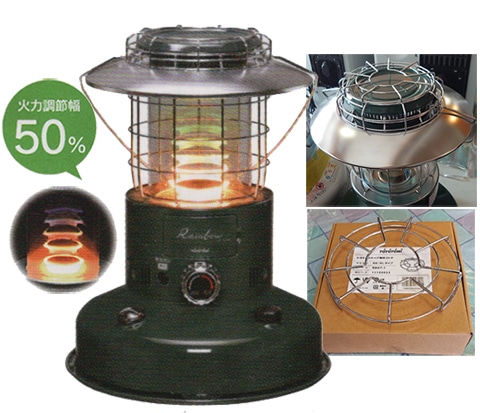 トヨトミ対流式ランタン調レインボーストーブ【電子点火】RL-251(G)の