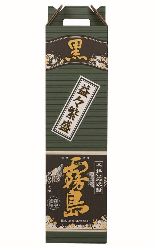益々繁盛ボトル 黒霧島 25度 4500ml／4.5L／二升五合 霧島酒造【飾り