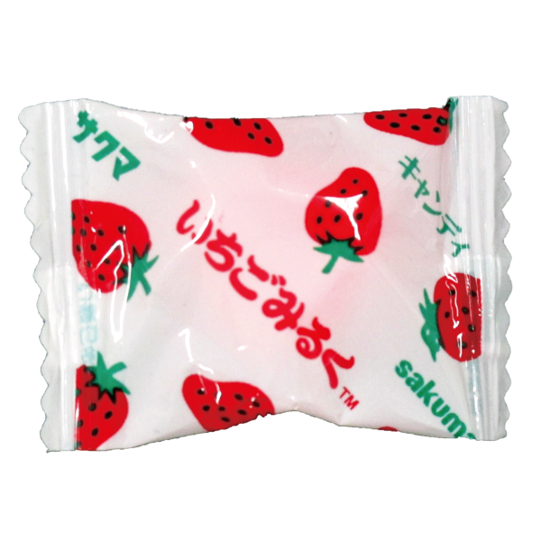 1kg いちごみるく（ピロー） ‐ サクマ製菓 キャンディマーケット