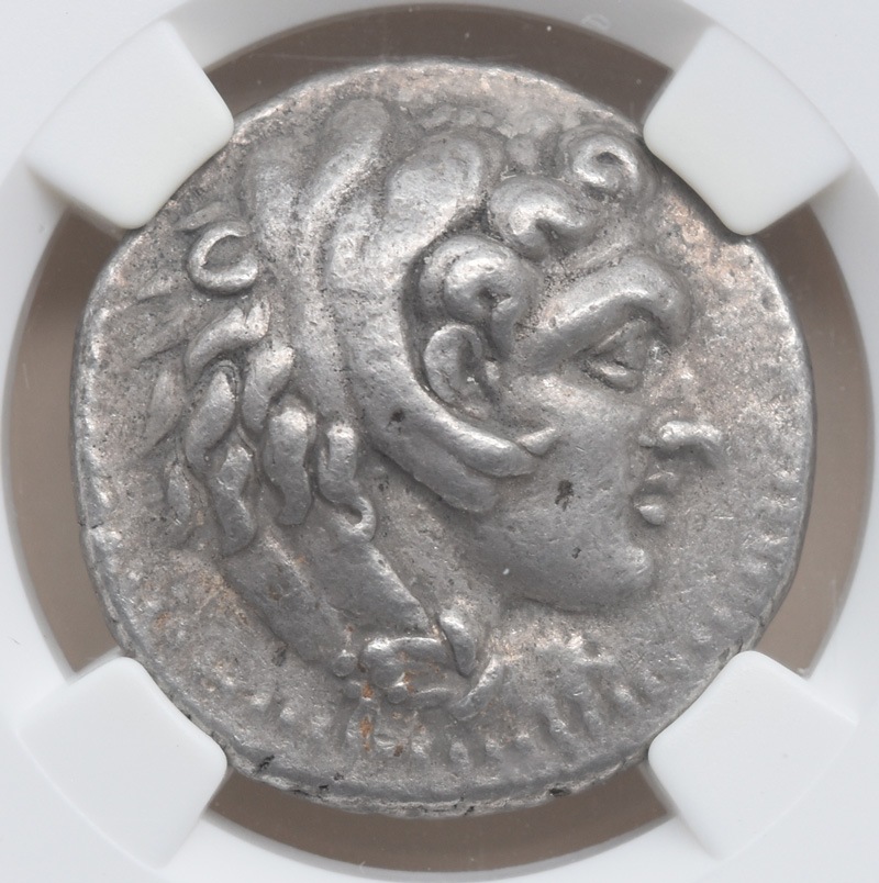 古代ギリシア BC336-323 テトラドラクマ 銀貨 アレキサンダー大王 生前