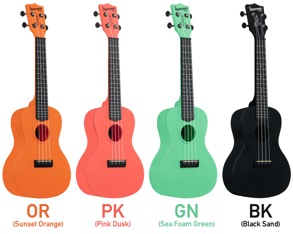 KALA コンサート ウクレレ The Waterman Beach Collection KA-WMS-C