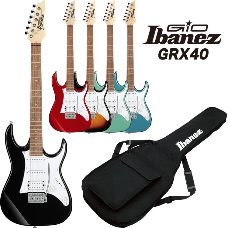 GIO Ibanez ジオアイバニーズ エレキギター GRX40 (ソフトケース付属
