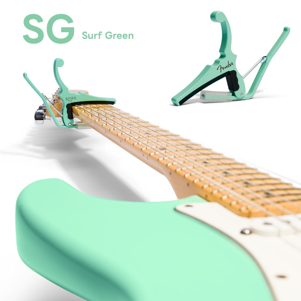 Kyser x Fender コラボ・カポタスト クラシックカラー KGEF シリーズ
