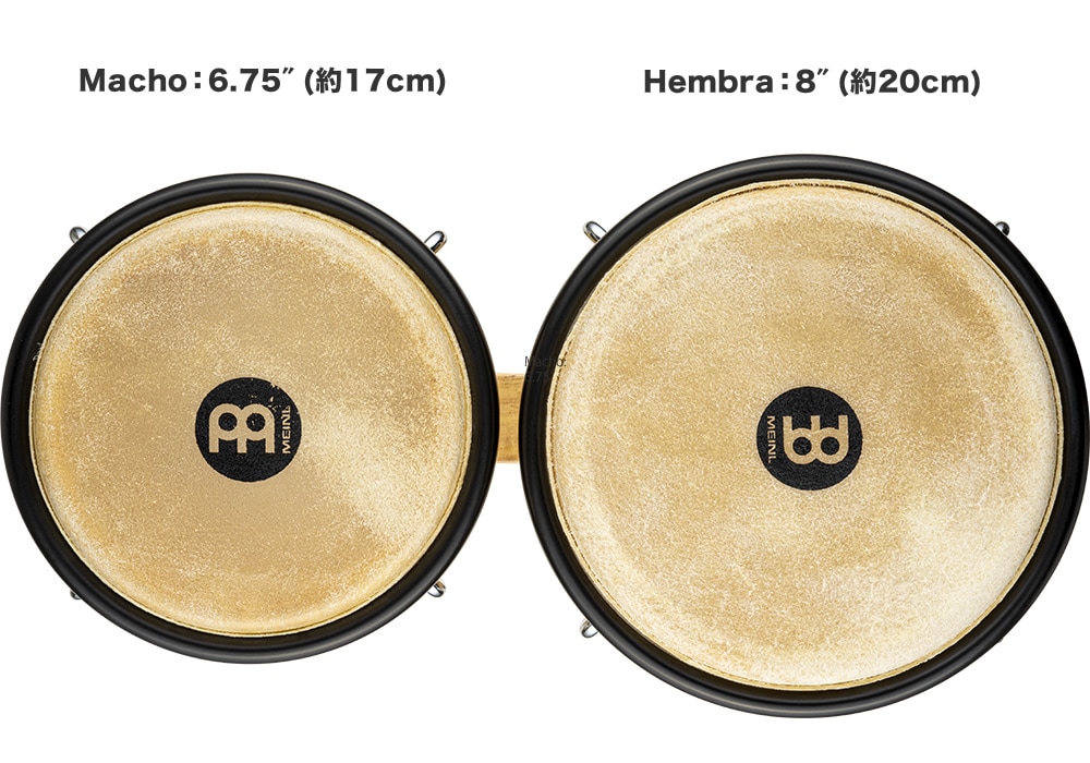 MEINL Percussion ヘッドライナーシリーズ ボンゴ HB100 [HB100NT