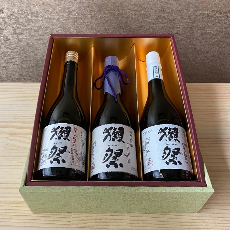 3種飲み比べ「獺祭 the Special」3本セット[720ml] | 日本酒,贈り物に