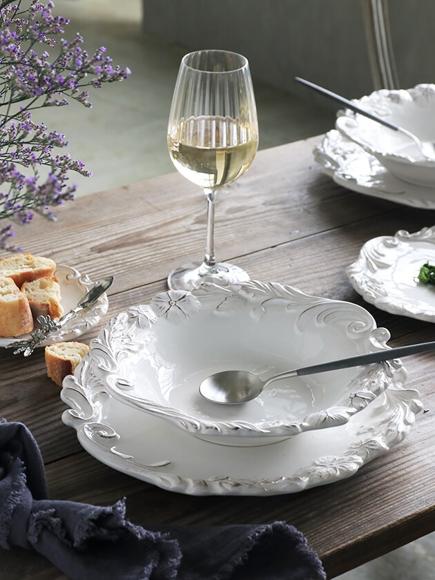 ELIOS MYFLOWER エリオス マイフラワー スープ・パスタプレート