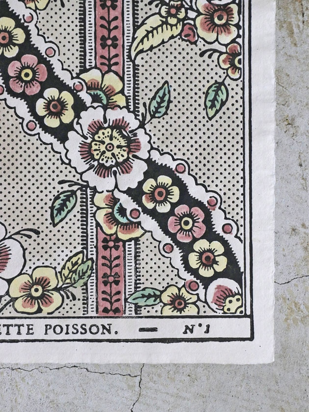 Antoinette Poissonドミノペーパー1B 4色