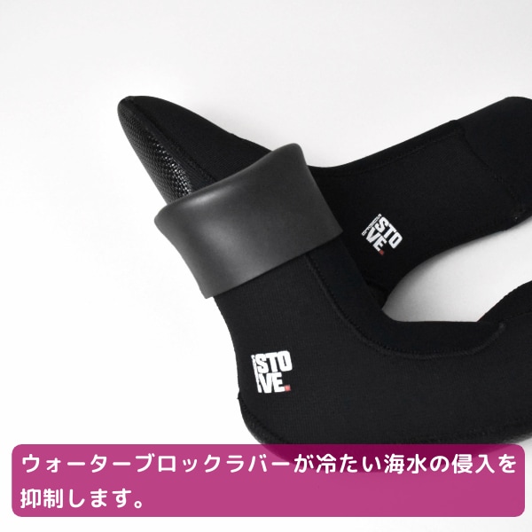 SURF8 サーフエイト 4MM ストーブソックス ライト ラウンド 25-26