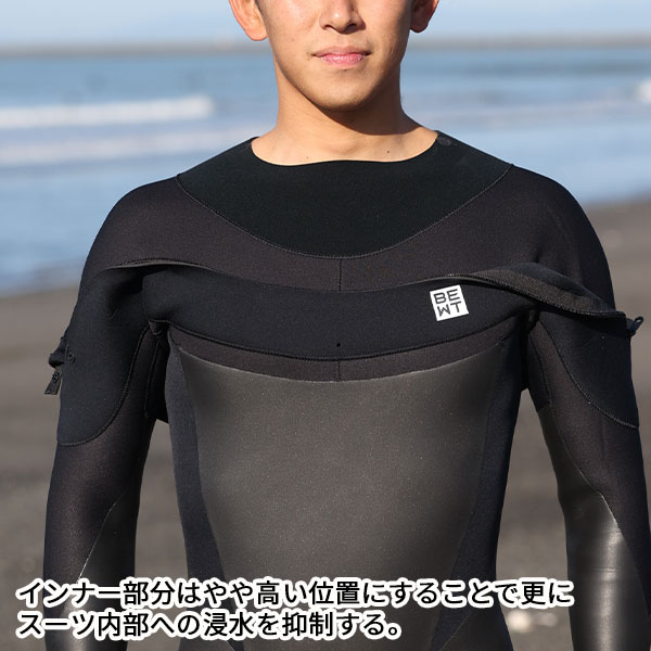SURFBOARD BANK限定 BEWET ビーウェット LCZ 5/3MM 22-23モデル メンズ