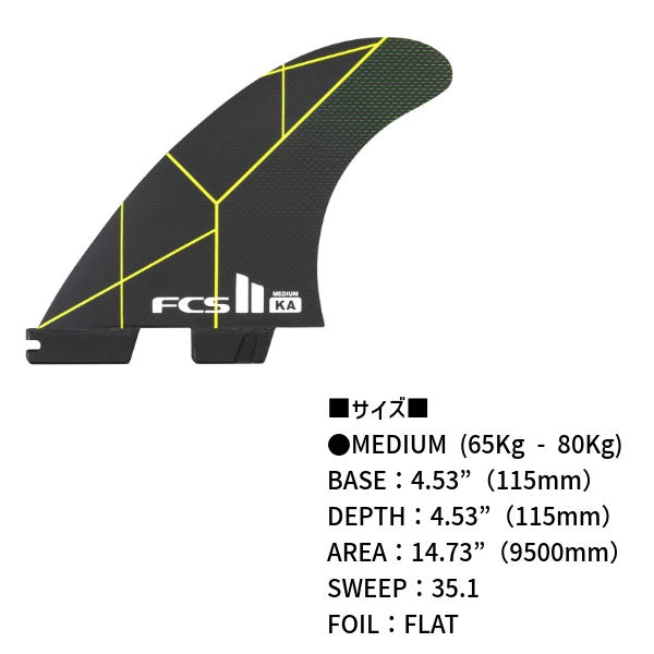 FCS2 エフシーエスツー PC KA TRI FIN SET トライフィン コロヘ