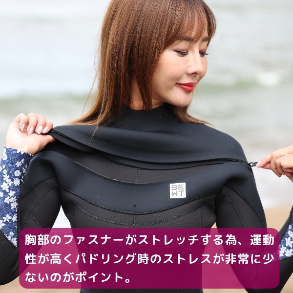 SURFBOARD BANK限定 BEWET ビーウェット レディース サーフィン