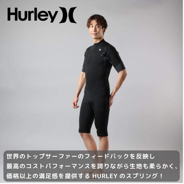 HURLEY ハーレー ADVANTAGE PLUS 2/2MM SHORT SLEEVE SPRING MZSPAD25