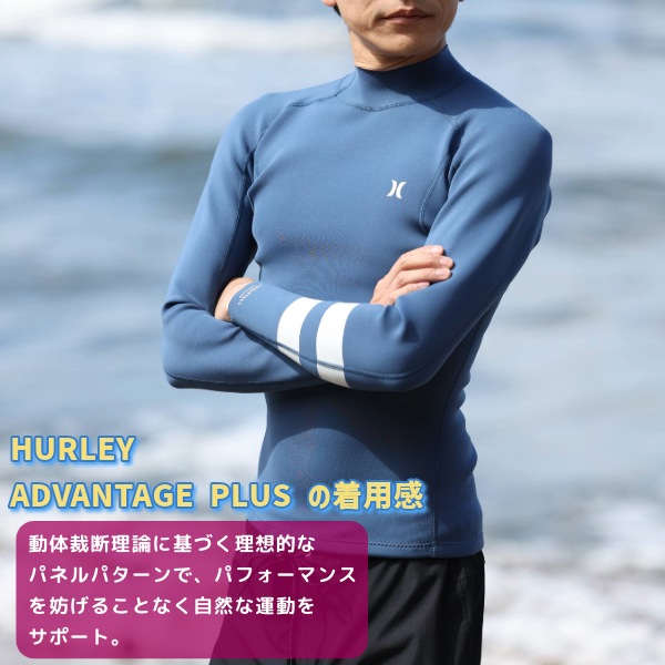 HURLEY ハーレー ADVANTAGE 1MM JACKET MZLSJK24 2024年 メンズ