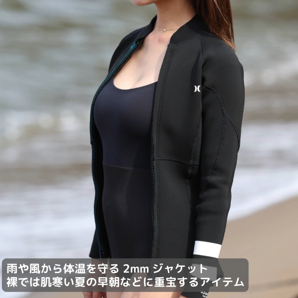 HURLEY ハーレー ADVANTAGE PLUS 2MM ZIP JACKET GZFZJK25 2025年