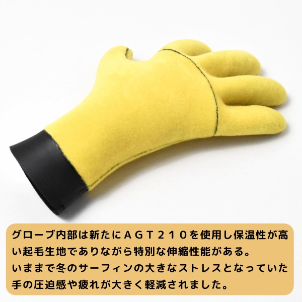 マジック2mm ハイブリッドグローブ 5本指（M） MAGIC マジック 2mm