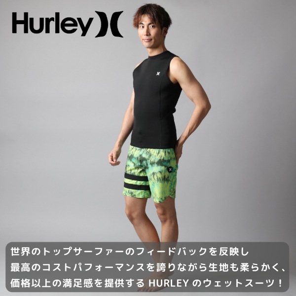 HURLEY ハーレー ADVANTAGE PLUS 2MM VEST MZVSAD25 2025年 メンズ