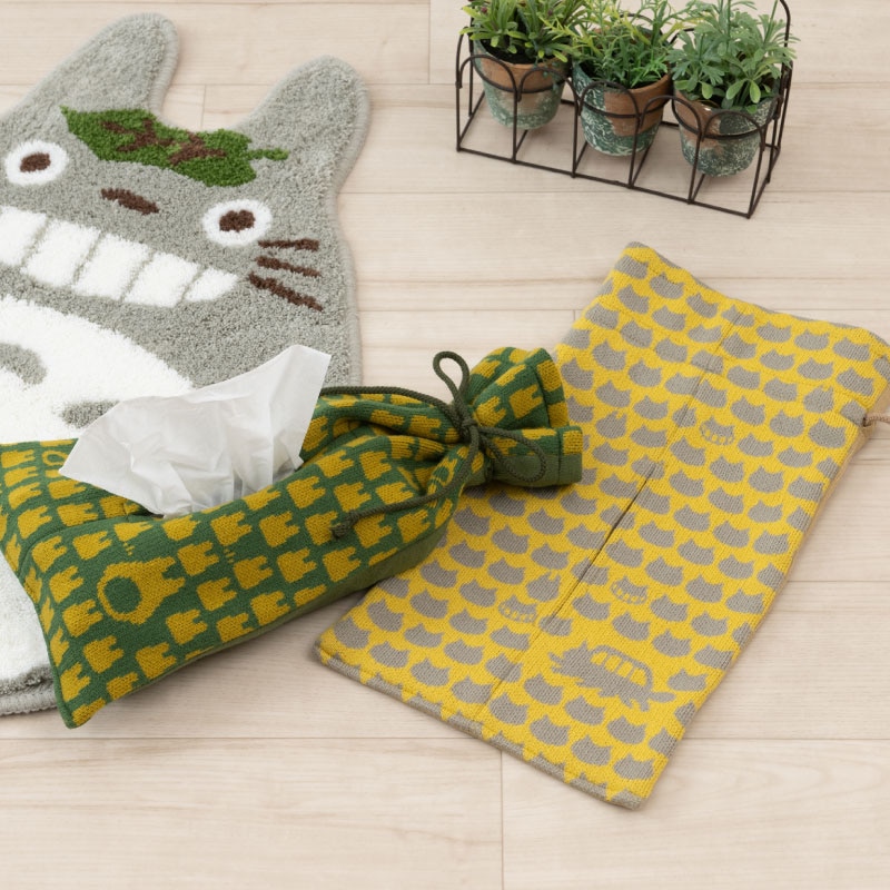 ☆となりのトトロ トトロニット（グリーン）/ネコバスニット（イエロー