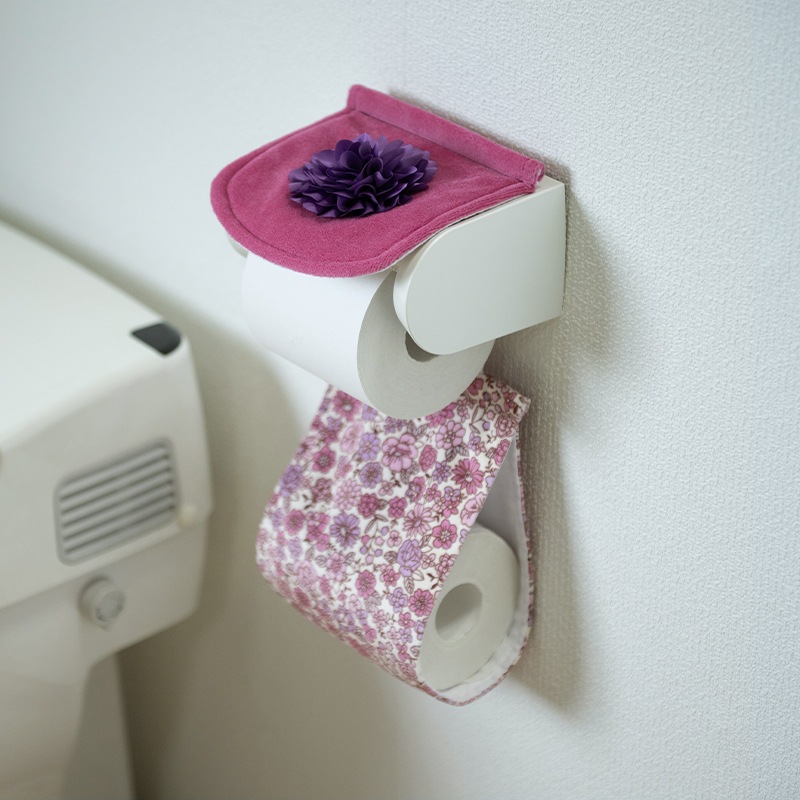 SDS シャーロット ペーパーホルダーカバーN グレー/ローズ | ブランド