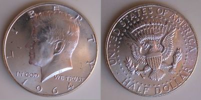 1964年・シルバーハーフダラー ※ ｜全商品一覧や手品グッズ揃う