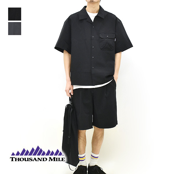 25SS】THOUSAND MILE サウザンドマイル ショートスリーブシャツ