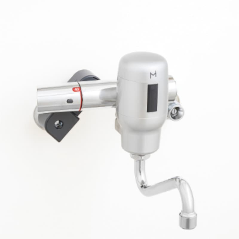 ミナミサワ 【SM-FMNS】 壁付サーモスタット混合水栓 自動水栓 取替タイプ