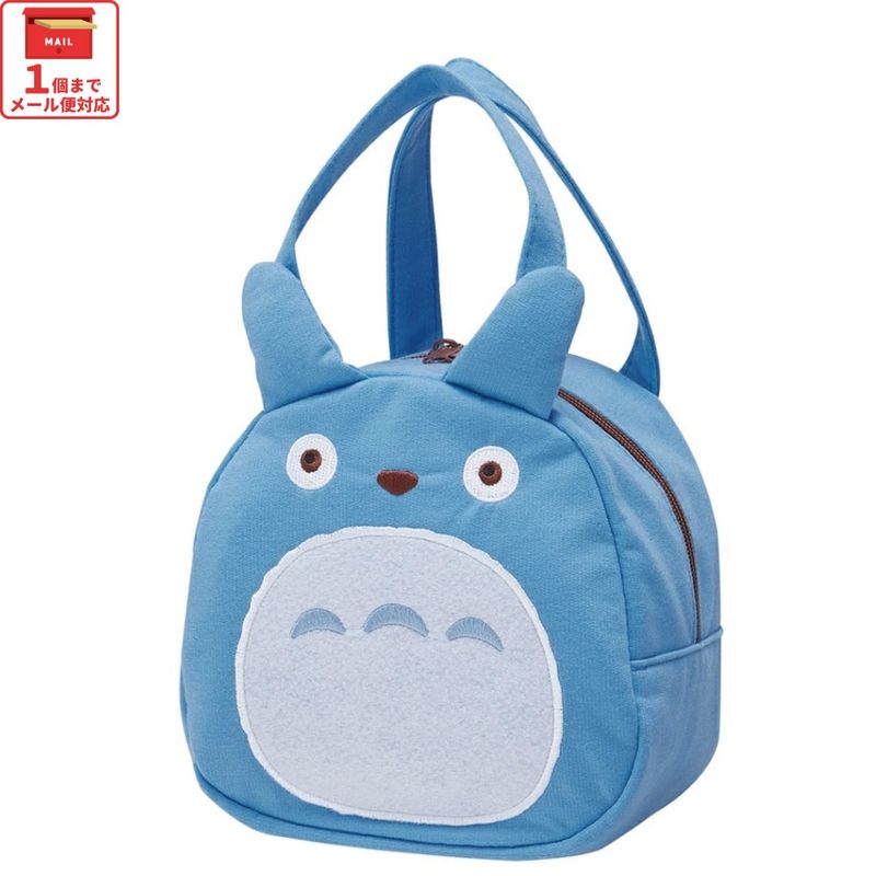 スエット素材ダイカットバッグ 中トトロ／KNBD1_4973307374449