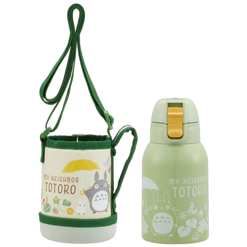 カバー付ダイレクトステンレスボトル 400ml トトロ さんぽみち