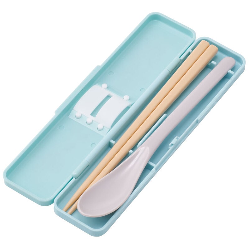 抗菌音が鳴らないコンビセット(箸・スプーン) 箸18cm ハウルの動く城