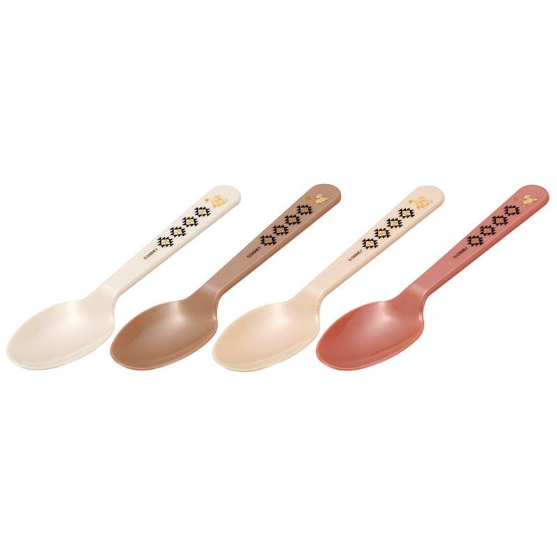 スプーン 4P セット ランチ グッズ 4本入り キャラクター かわいい