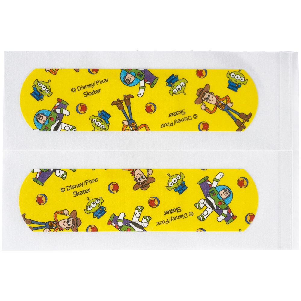 メール便対象品】 スケーター 絆創膏 キャラクター 可愛い 20枚入 M