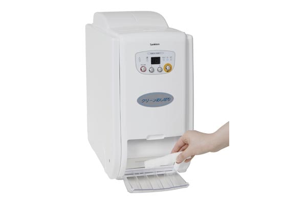 自動除菌おしぼり機用ロールおしぼり薄手タイプ | 【事業所向け