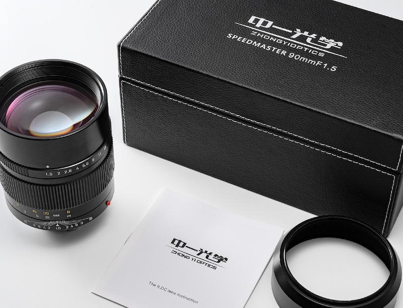 中一光学 SPEEDMASTER 90mm F1.5 ライカMマウント ブラック【直販限定