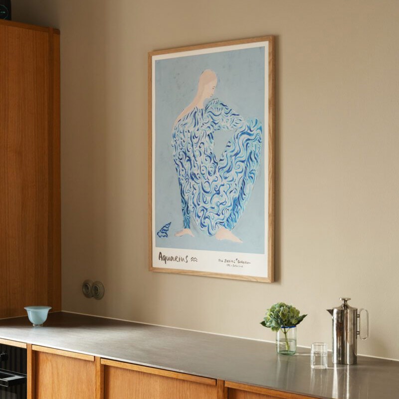 北欧モダン雑貨のオンライン通販｜nest のTHE POSTER CLUB みずがめ座