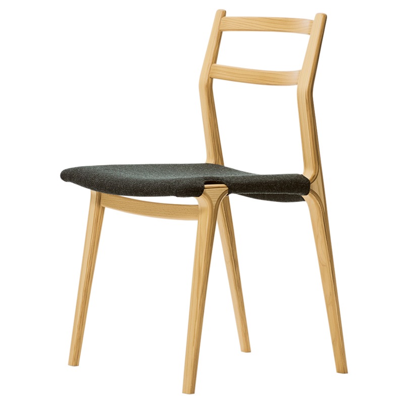 座面リメイク天童木工TENDO 尾州生地ツイード生地インパラチェア