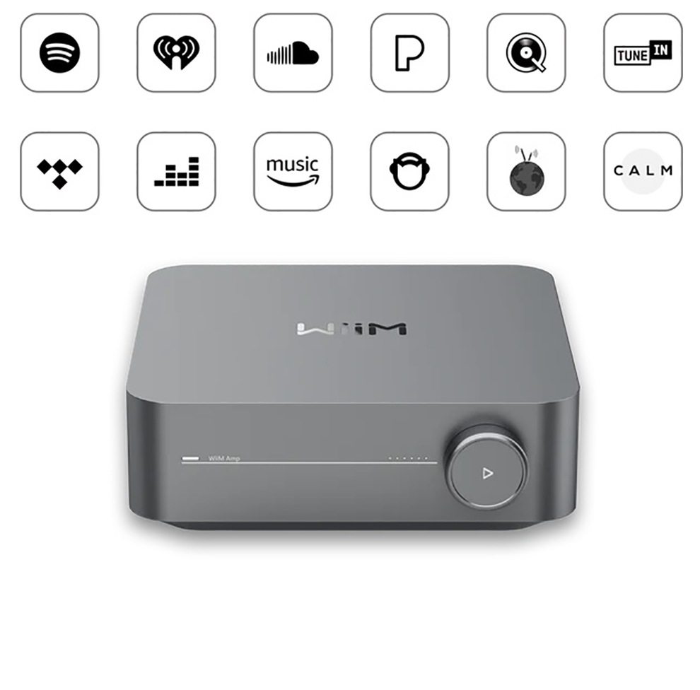 WiiM WiiM Amp ネットワーク・ストリーミングプリメインアンプ | WiiM