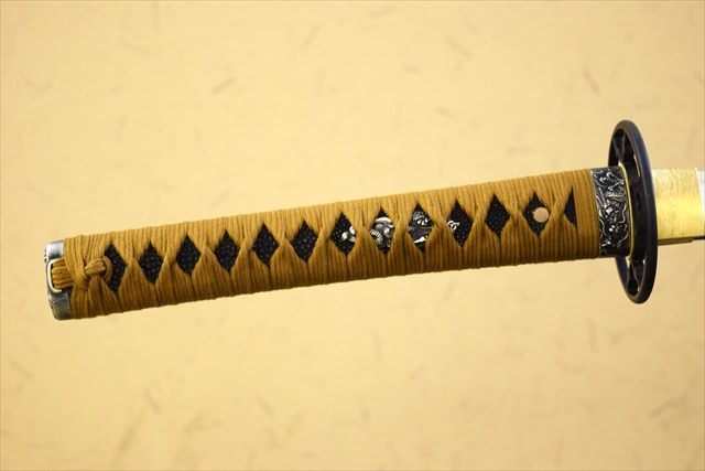 即納品 宗三左文字 三好政長所用 亜鉛合金刀身 刀袋付 高級模造刀