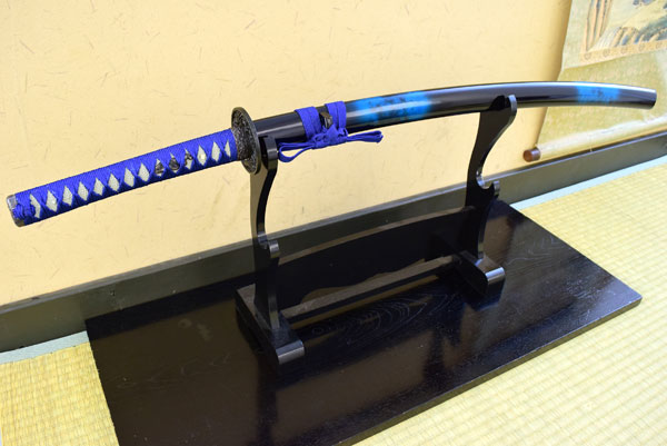 マーブル青 大刀 模造刀｜【公式】模造刀・居合刀の専門店「忍屋」