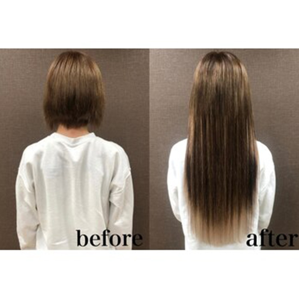 編み込みエクステ 52cm 『POST』 No.613N ホワイトベージュ 80g / 渋谷