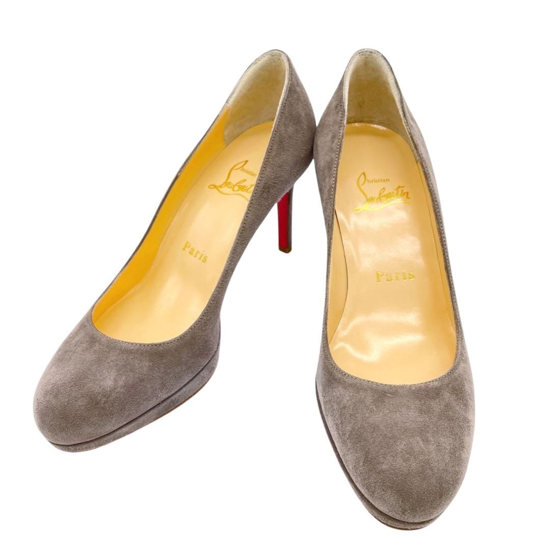 Christian Louboutin クリスチャンルブタン オープントゥパンプス