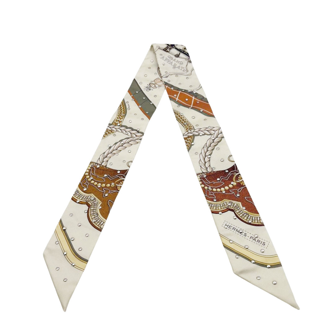 HERMES エルメス スカーフ カレ90 『LES FOLIES DU CIEL （大気の狂気