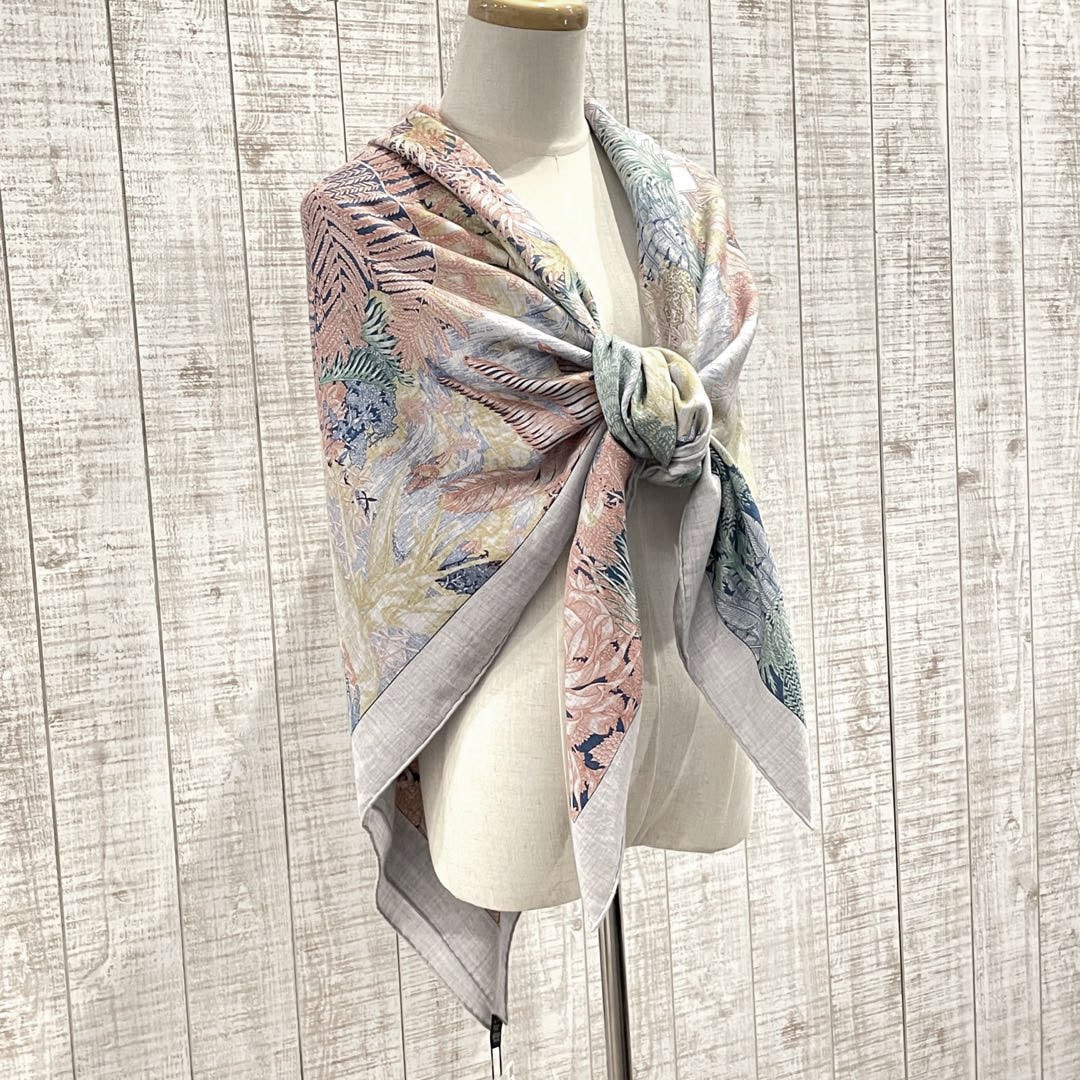 HERMES エルメス ショール ストール カレジェアン140『Faubourg