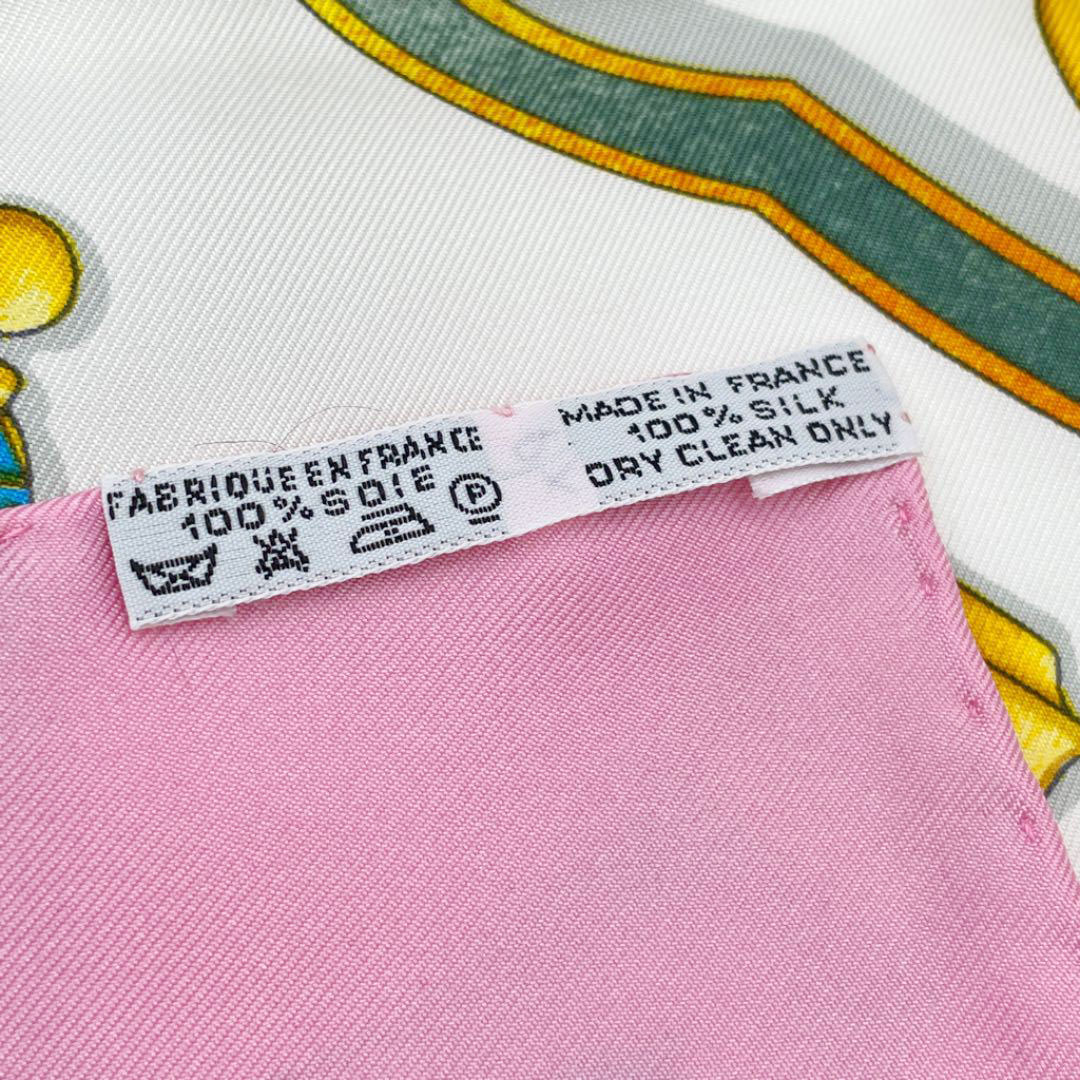 HERMES エルメス スカーフ カレ90 『Qu importe le flacon （香水瓶