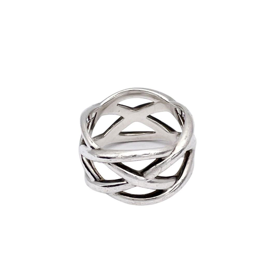 TIFFANY ティファニー ケルティックノットリング 指輪 925 シルバー 約
