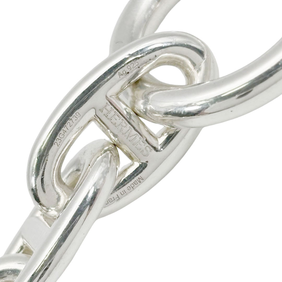 HERMES エルメス ネックレス シェーヌダンクルGM 29コマ 925 シルバー