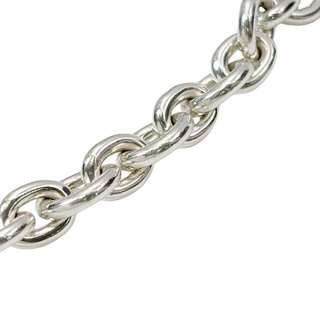 GUCCI グッチ チョーカー ネックレス ロゴプレート XXL 925 シルバー