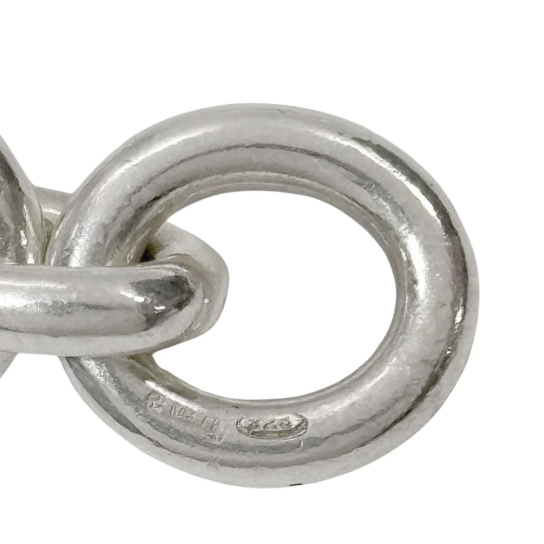 GUCCI グッチ チョーカー ネックレス ロゴプレート XXL 925 シルバー